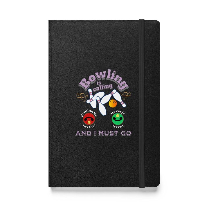 Bowling is Calling Hardcover Journal product image (1)
