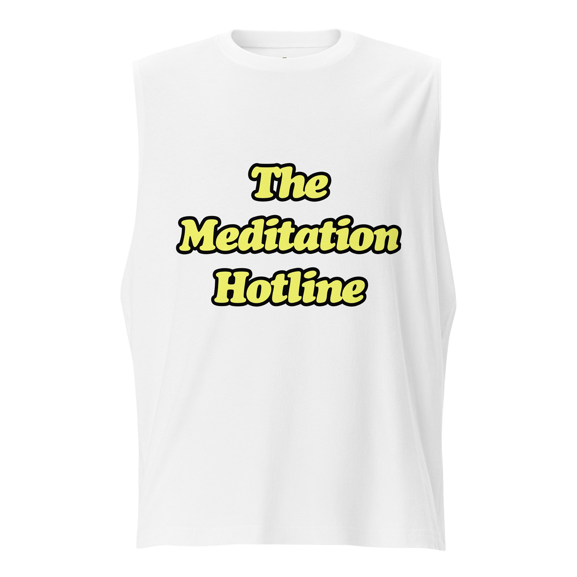 The Meditation Hotline Logo Muscle Tank product image (5)