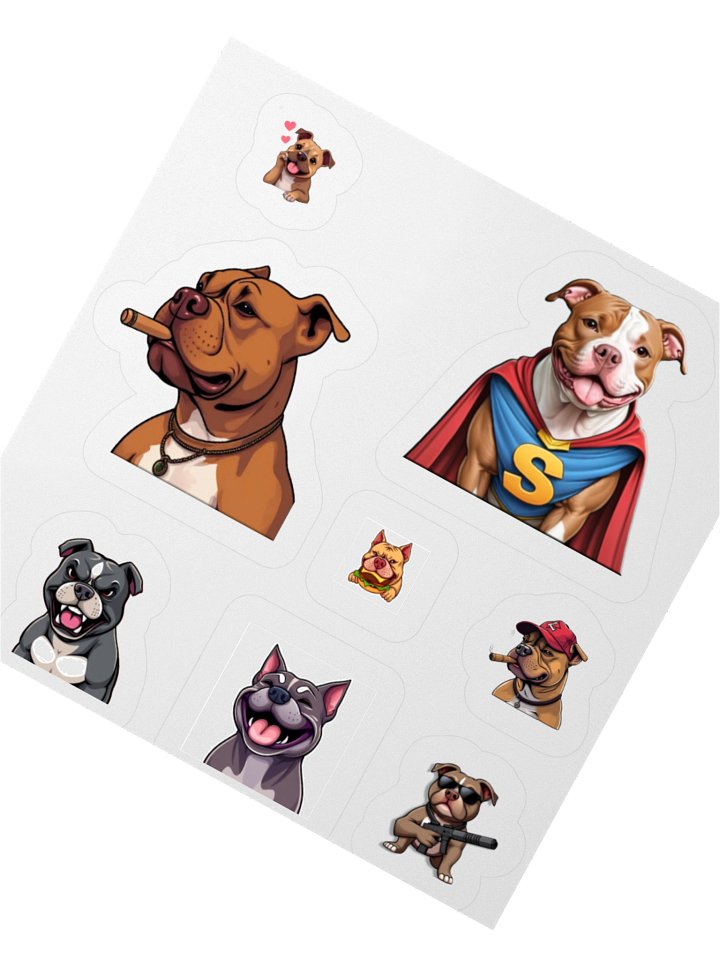 Playful Pup Sticker Set product image (4)