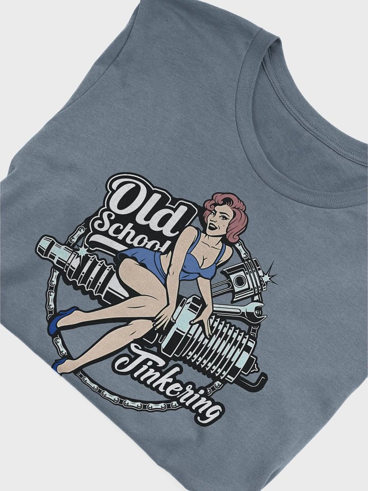 Vintage Tinkering Pin-up Poster Unisex T-Shirt product image (1)