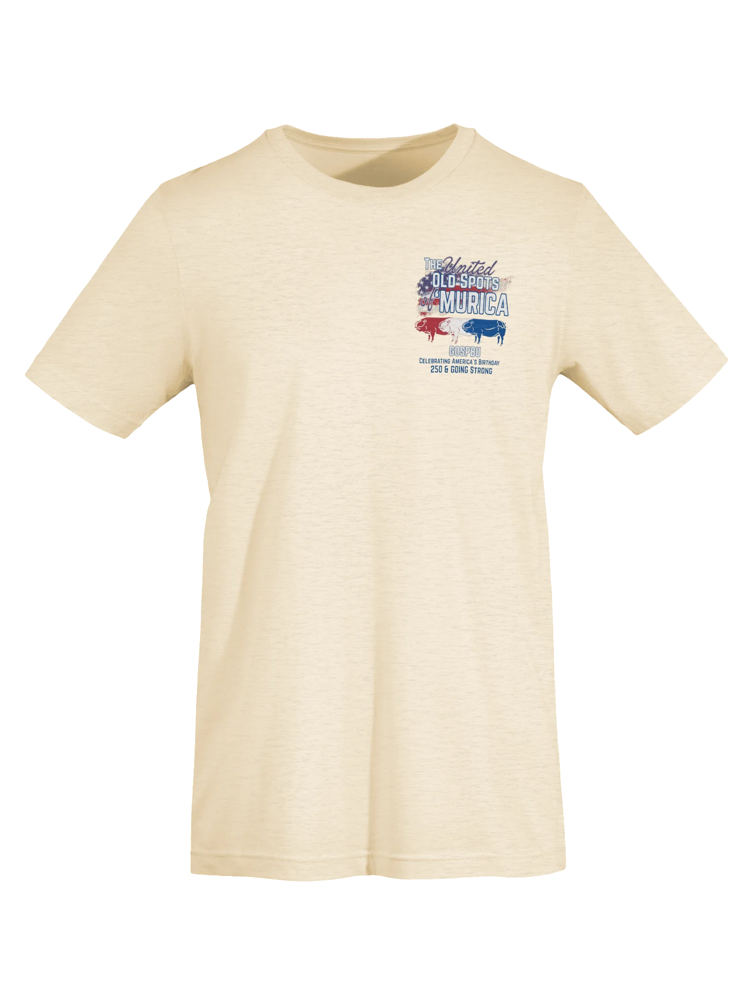 United Old Spots of Murica Patriotic Pig Tee product image (5)