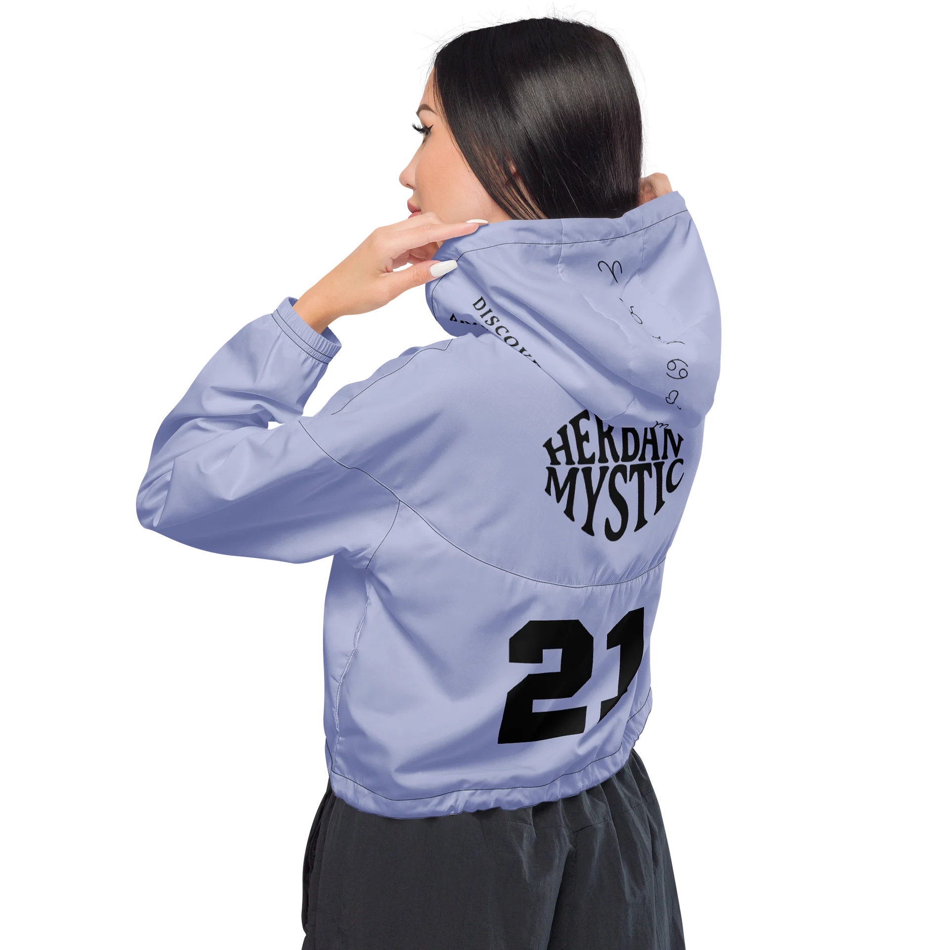 For Mystics Only | Cropped Windbreaker product image (3)