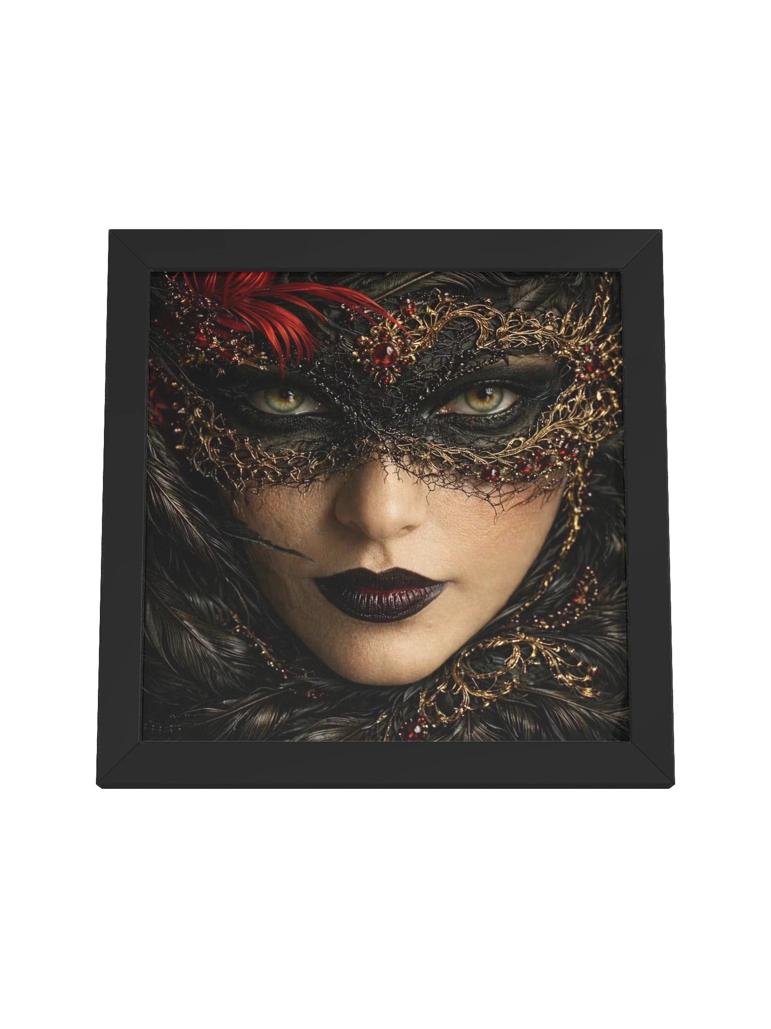 Baroque Gothic Masquerade Portrait - Elegant Excessive product image (4)