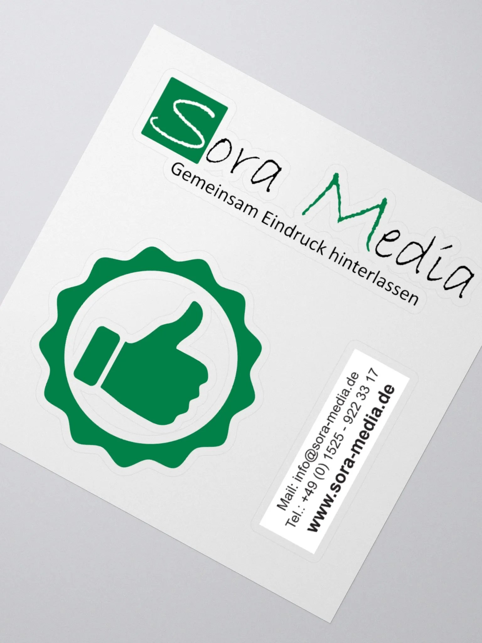 Sora-Media - Stickerbogen product image (5)