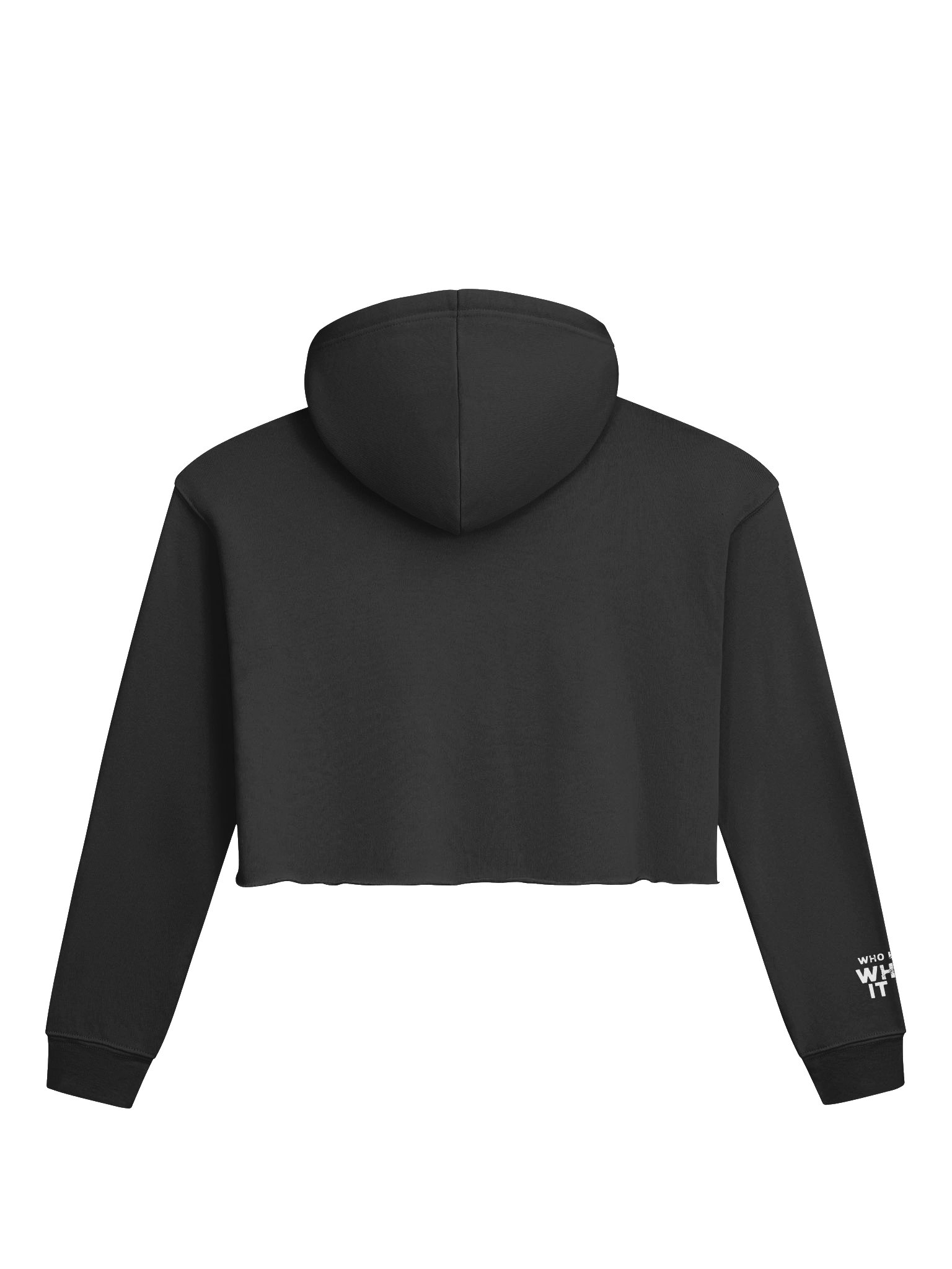Who Else What It Is Grunge Crop Hoodie product image (2)