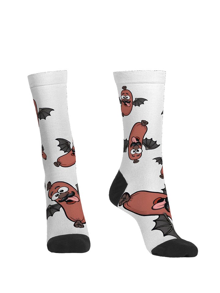 Bat Sausage Crew Socks product image (2)