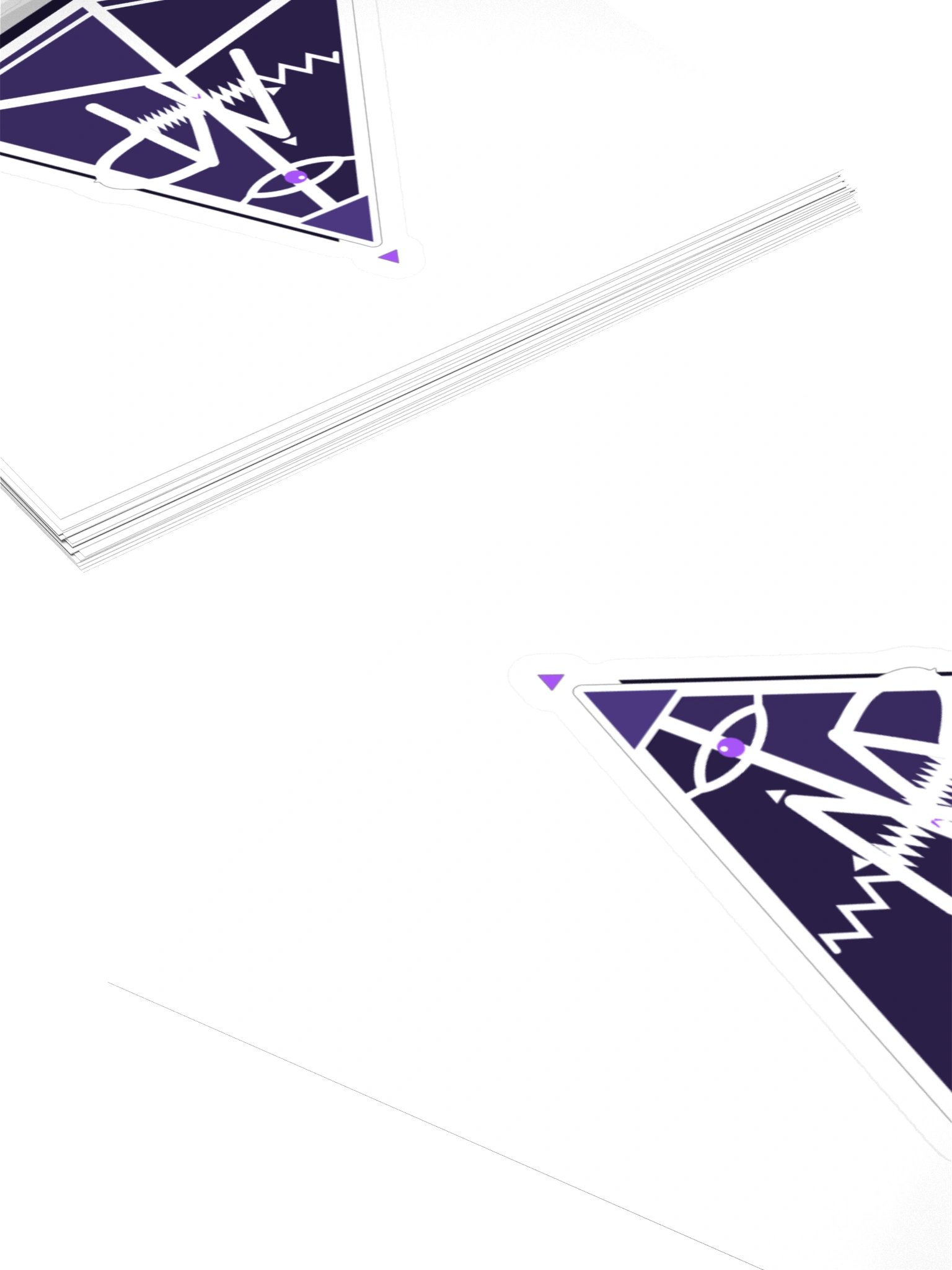 Mt. AMP Pyramid 3D — Transfer Sticker product image (4)