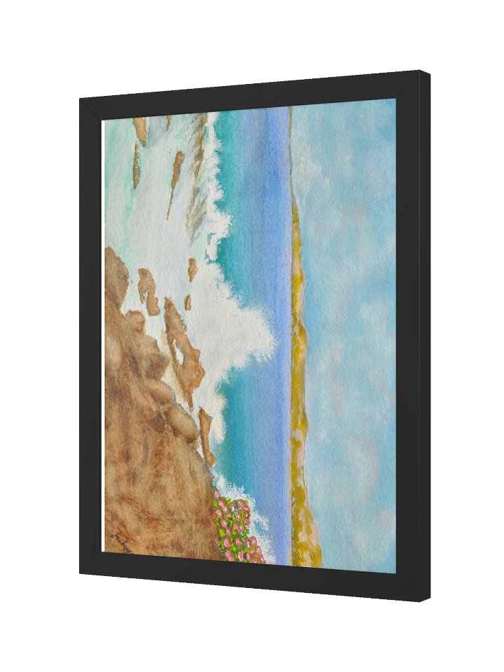 Blue Water Crashing White product image (2)