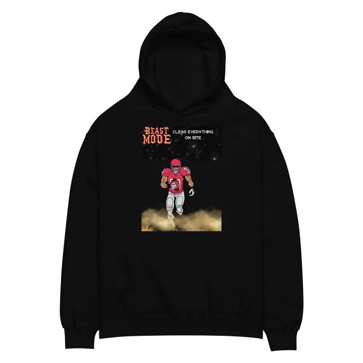 Beast Mode Illustrated Unisex Hoodie product image (2)