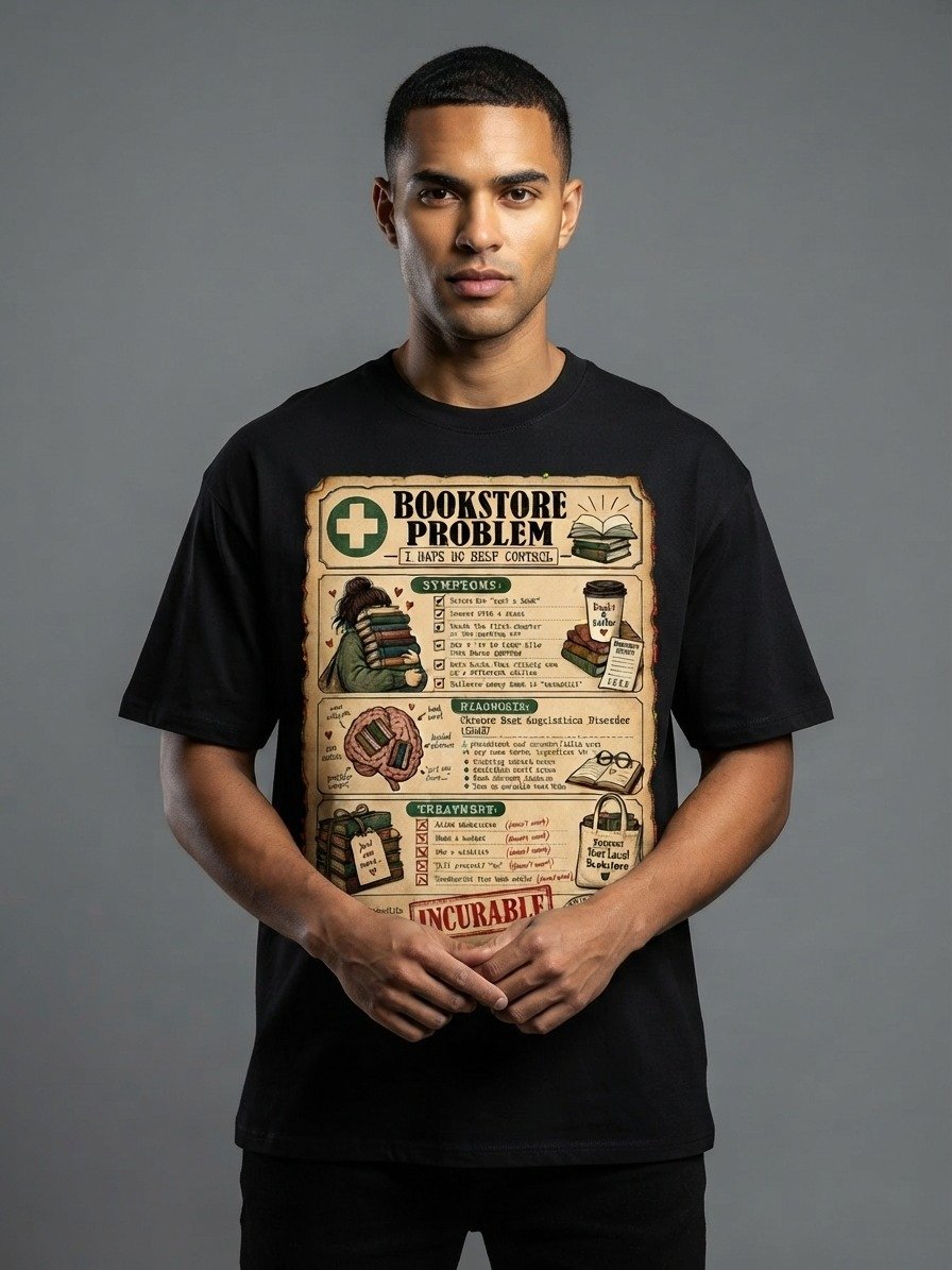 Chronic Book Acquisition Disorder Reader Tee product image (2)