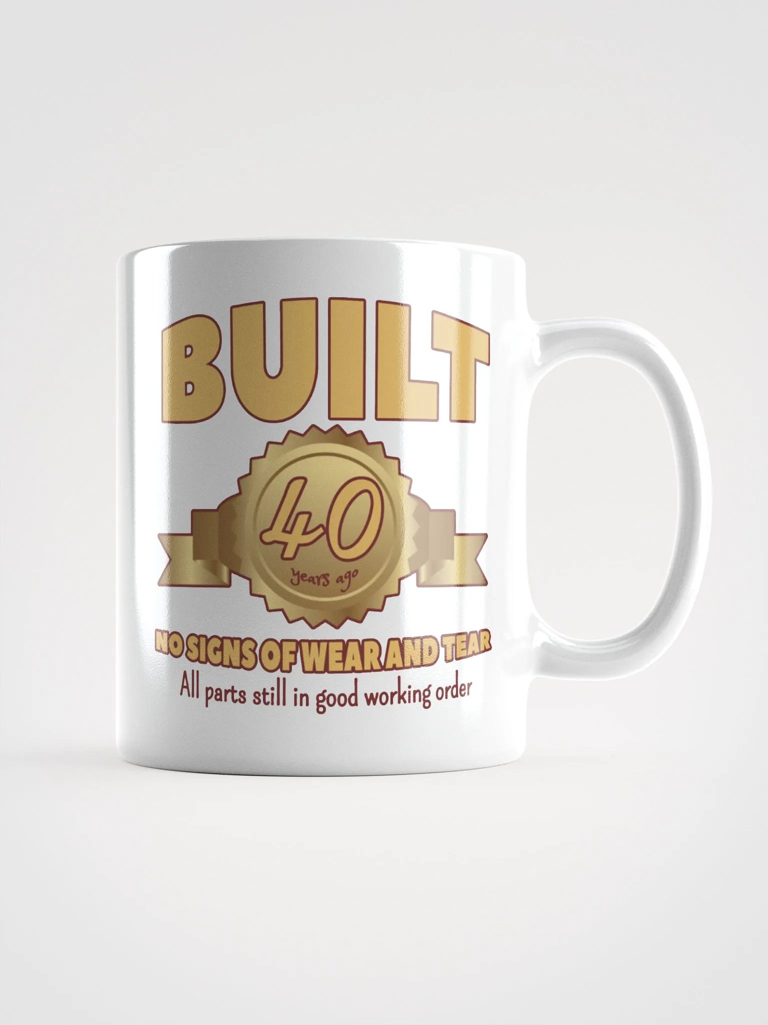 40 Years Old Milestone Birthday Mug product image (1)