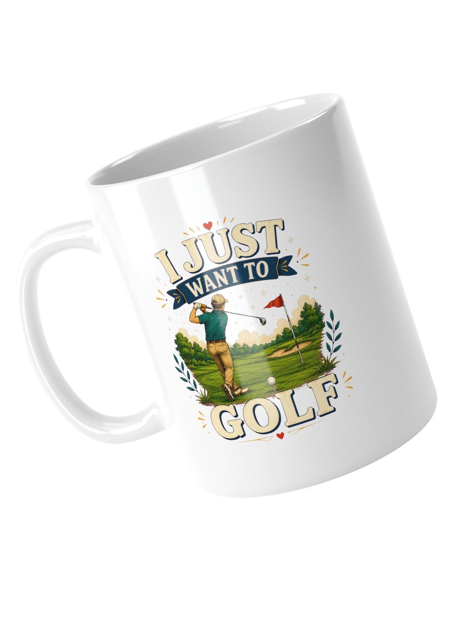 I Just Want To Golf Mug product image (5)