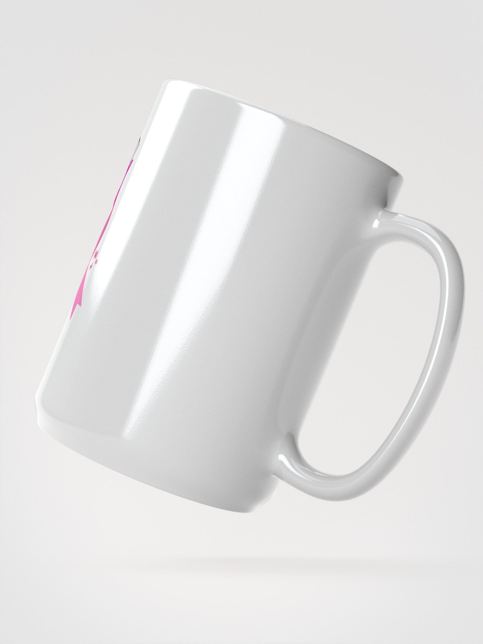 Oncology Black Nurse Mug - Breast Cancer Awareness Coffee Cup | Pink Ribbon Medical Professional Gift | 15oz Ceramic Mug product image (3)