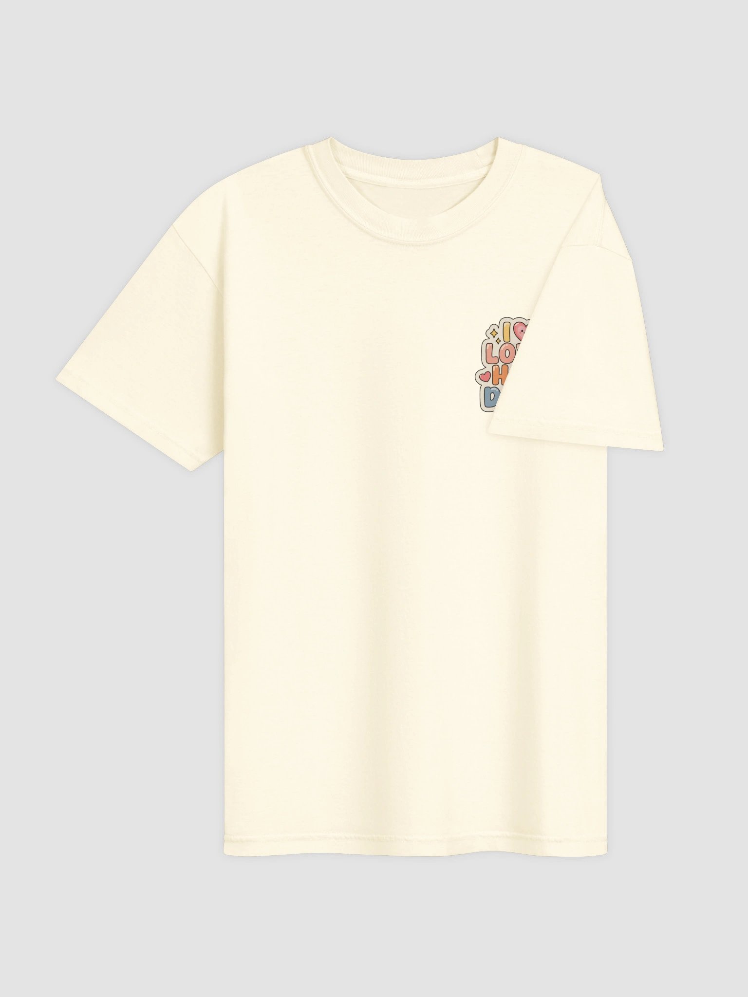I Love Hot Dads T Shirt (Relaxed Fit) product image (4)