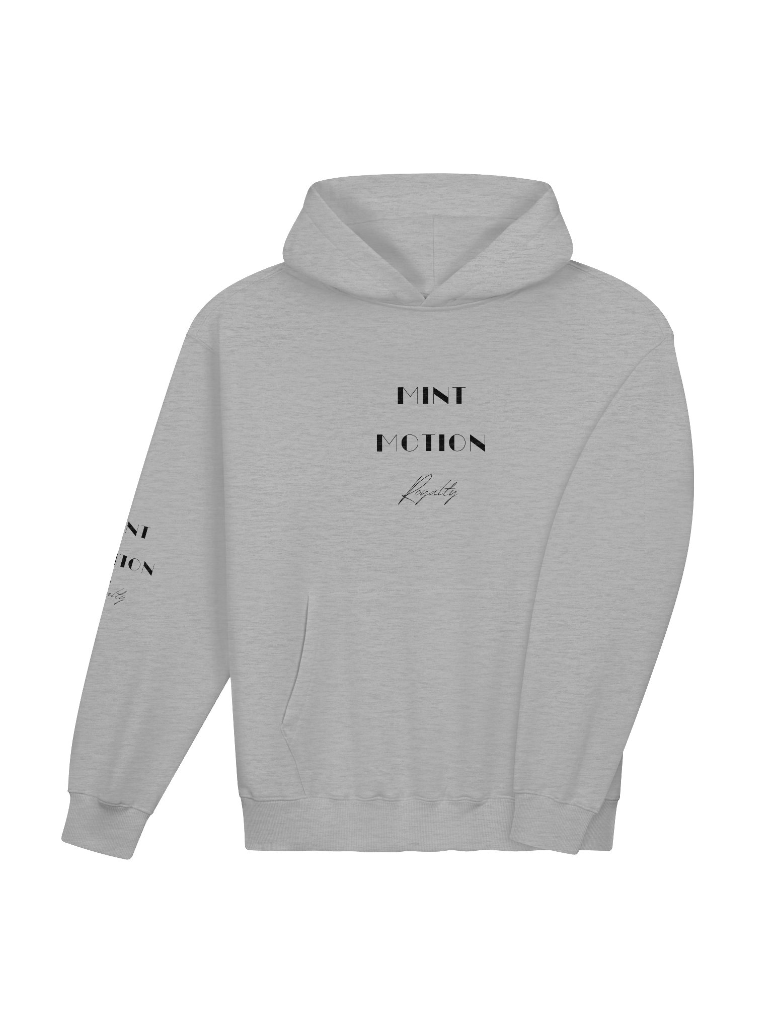 Royalty Series Black Print Premium Hoodie product image (7)