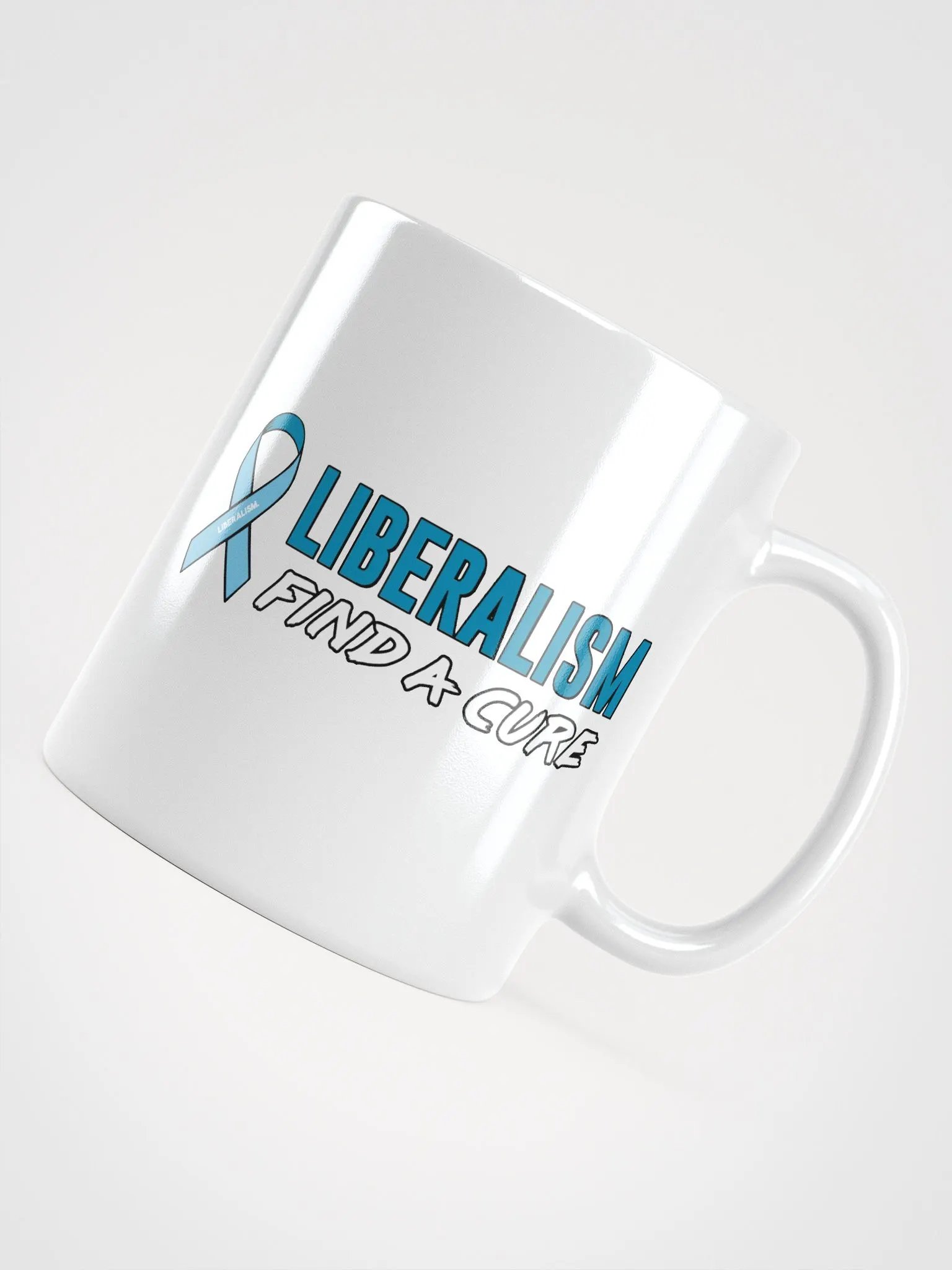Liberalism: Find a Cure - White Mug product image (4)