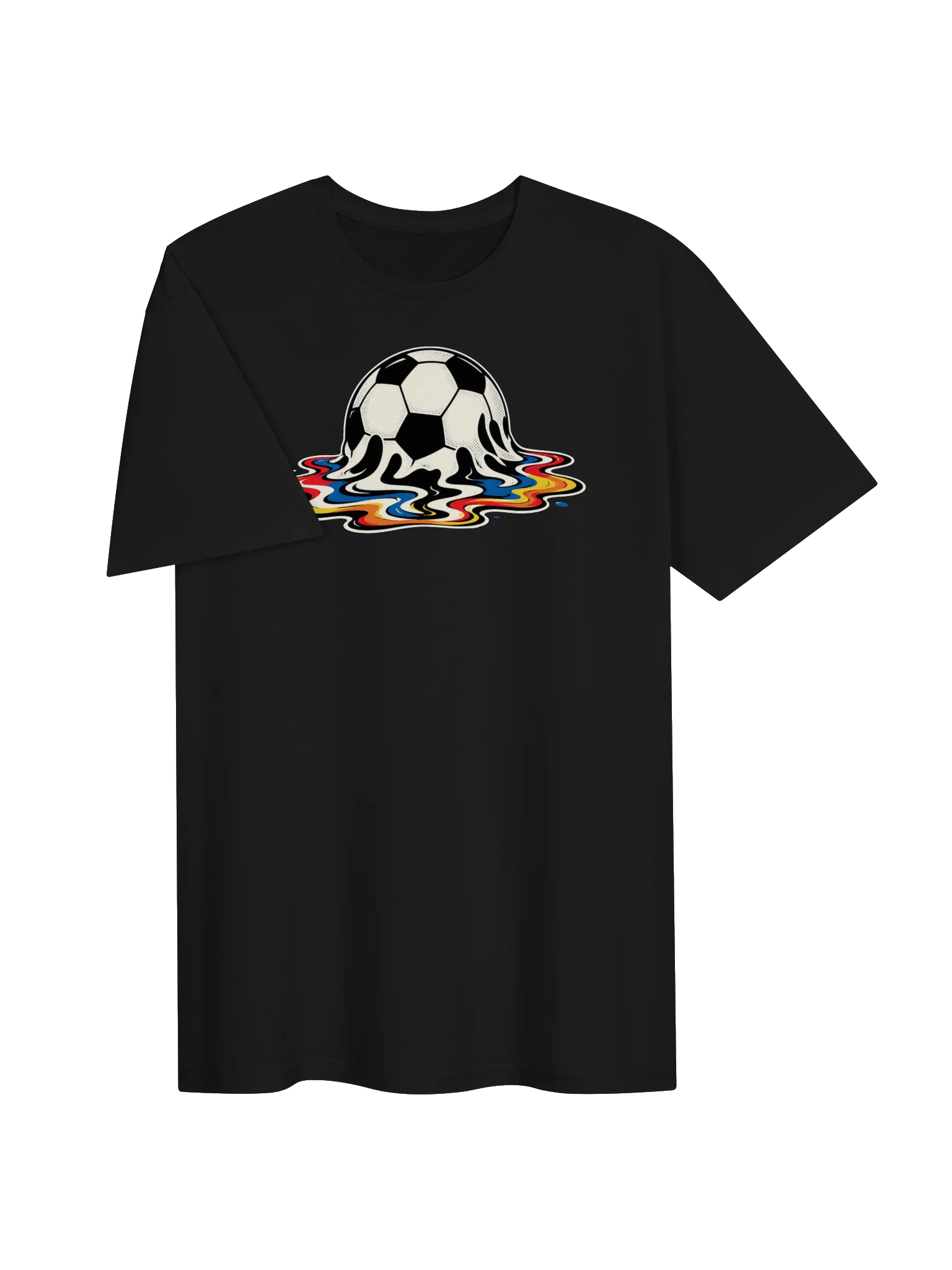 Rainbow Melt Soccer Tee product image (3)