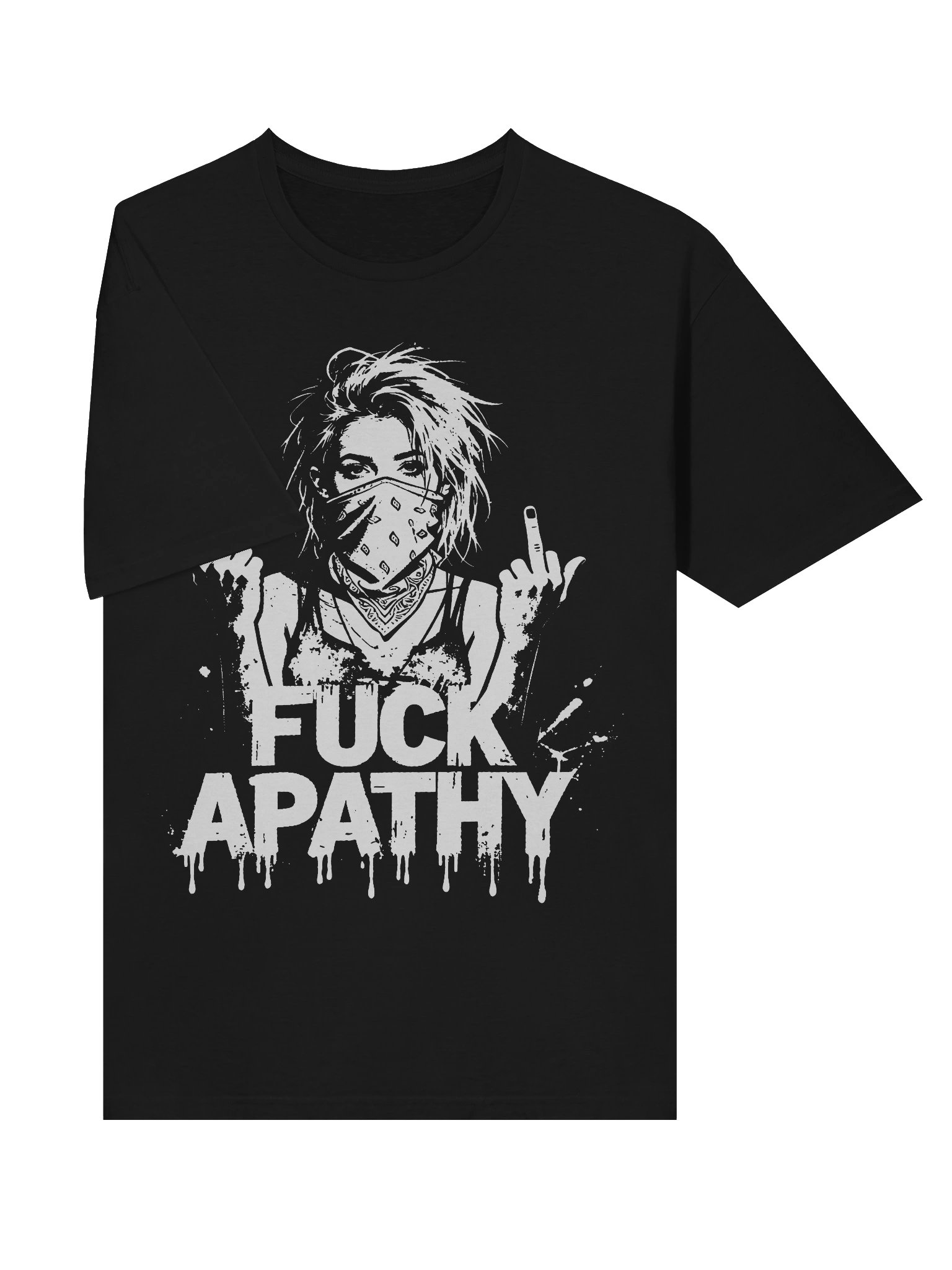 "Fuck Apathy" // Lightweight Tee product image (6)