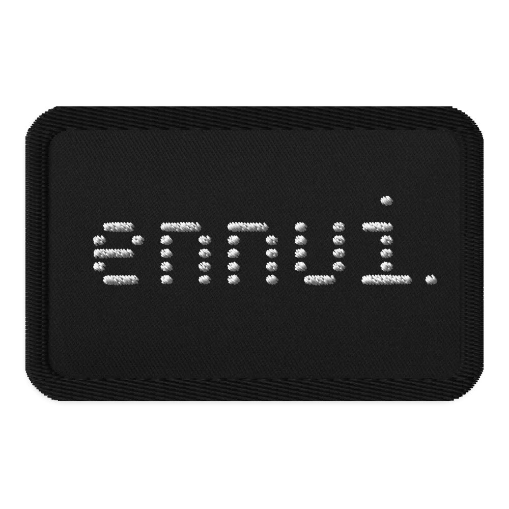 ennui. Patch product image (1)