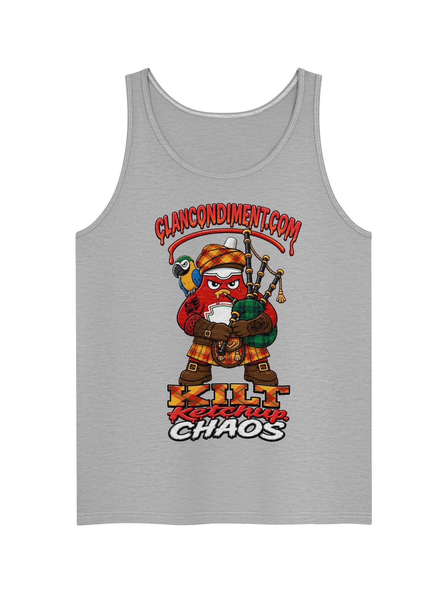 Kilt, Ketchup & Chaos Tank Top | 79th PNW Highland Games – Enumclaw product image (1)