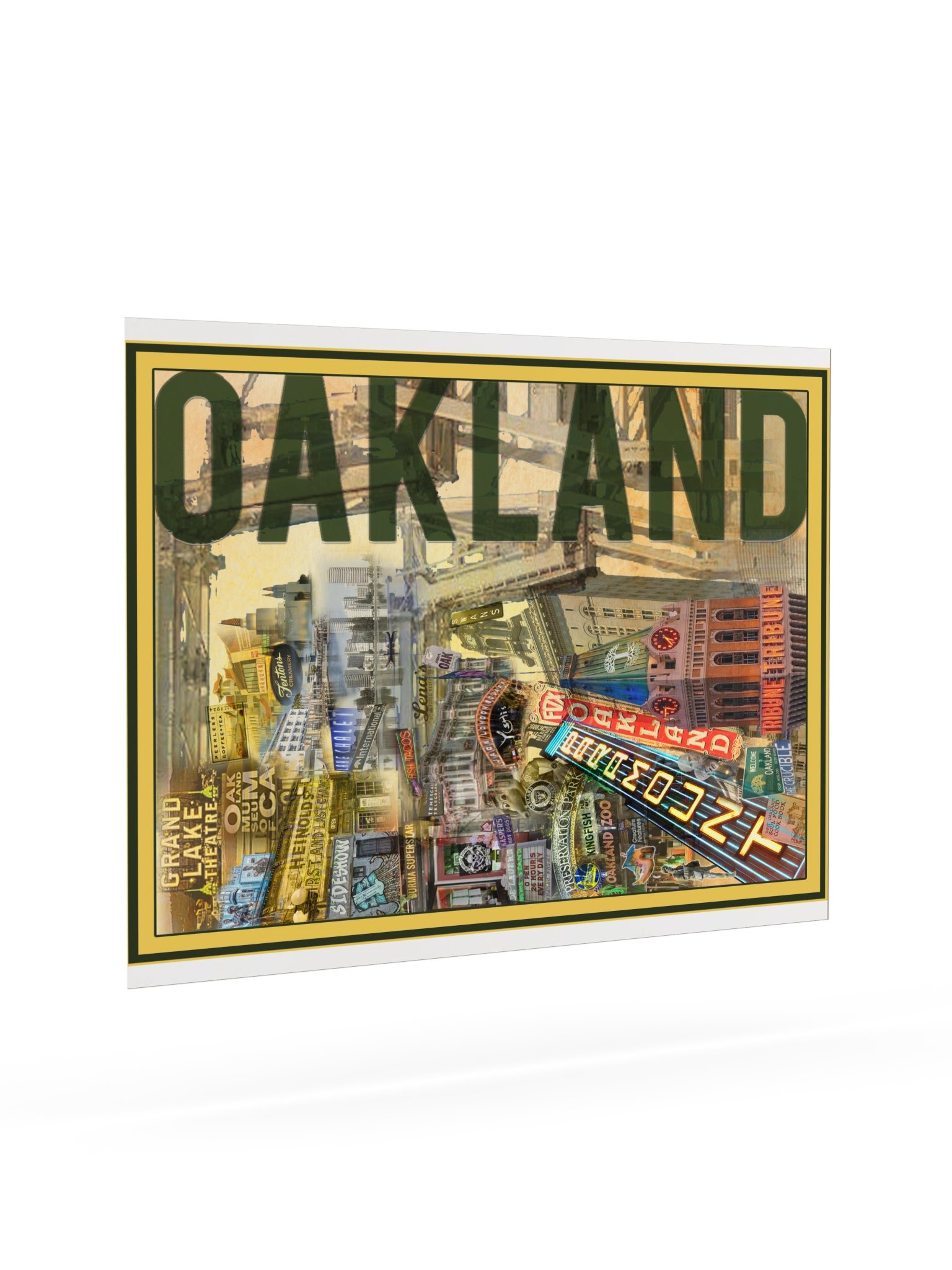 Oakland Collage Poster product image (56)