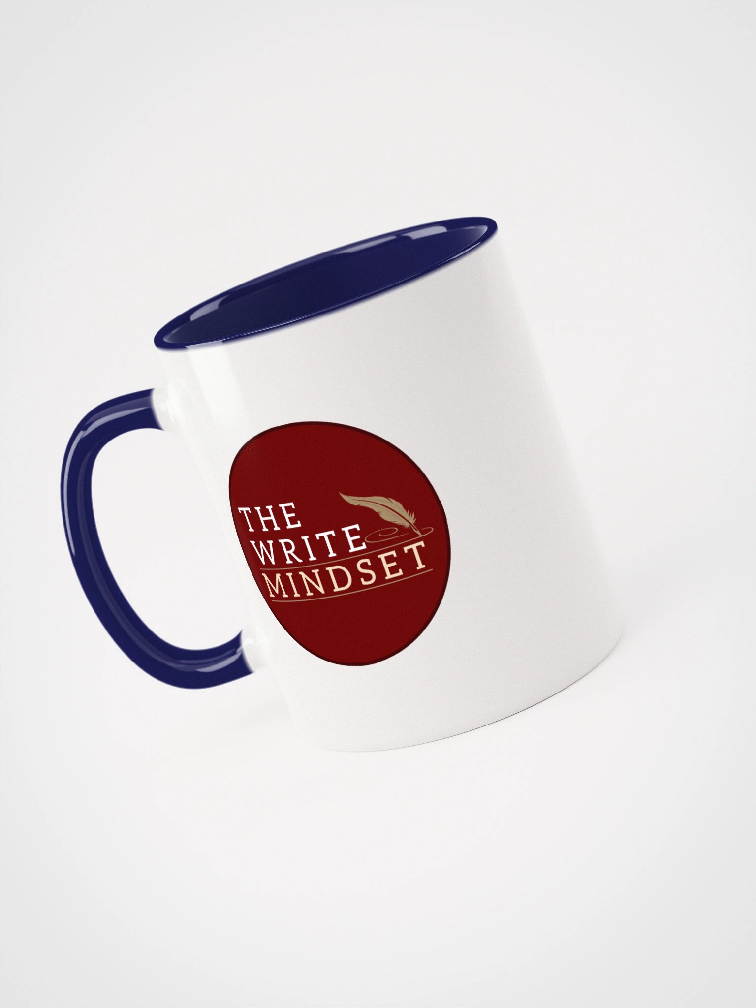 The Write Mindset Logo—Ceramic Mug with Color Inside (11 & 15oz) product image (35)