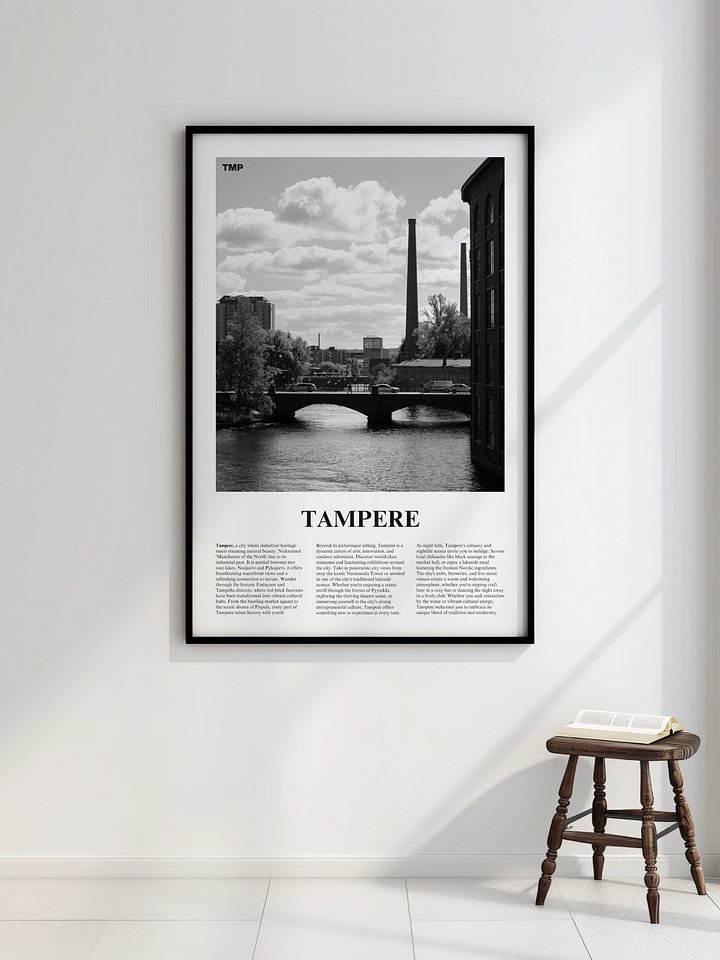 Tampere 02 Newspaper Poster product image (4)