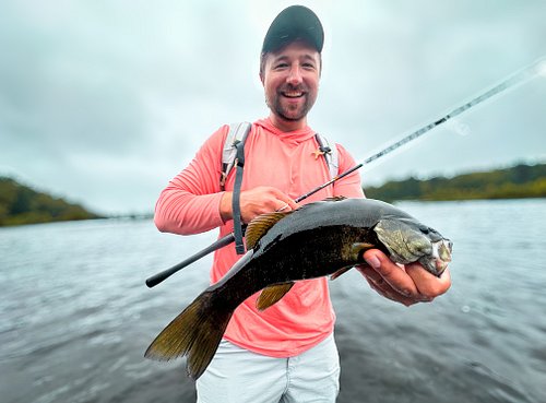 Last week, I got out on the fresh water with @joe.cermele138 catching smallmouth bass (my first) and swinging (and missing) a...