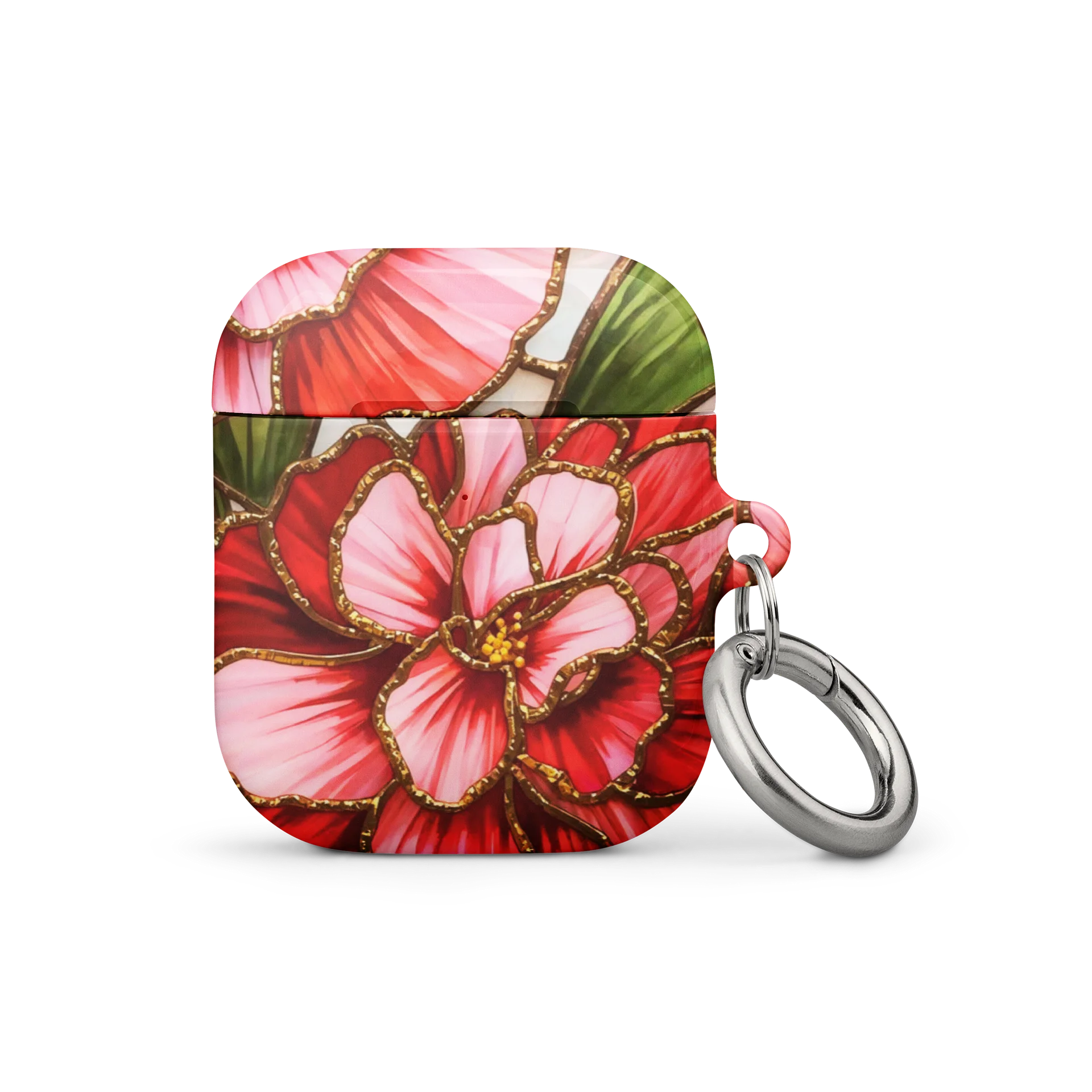 Gilded Blossom Stained Glass AirPods® Pro Gen 1 and 2 Gen 1 and 2, Gen 3 Cases. product image (1)