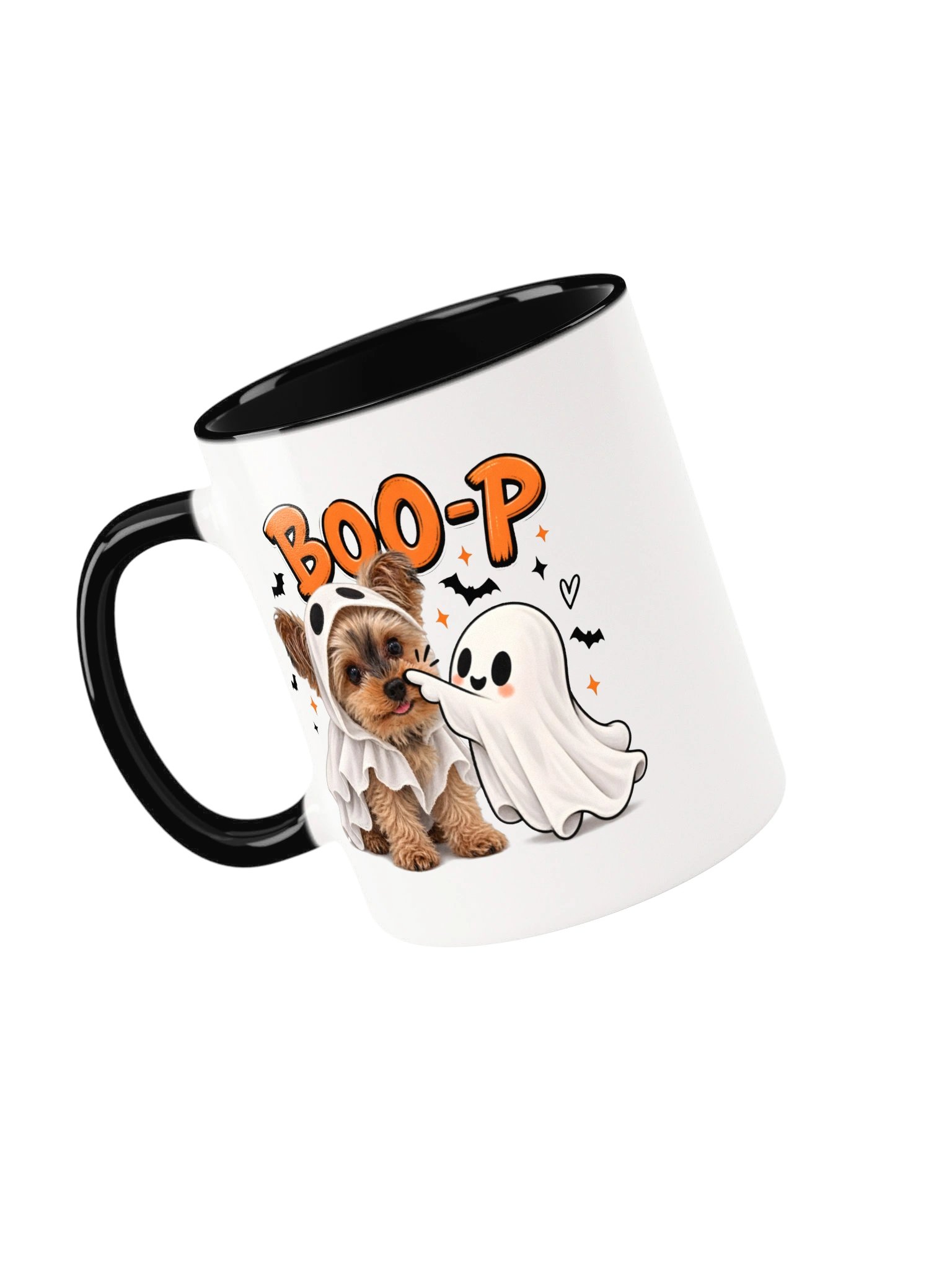👻 BOO-P! — Mr. Biggs Halloween Mug ☕🐾 product image (1)