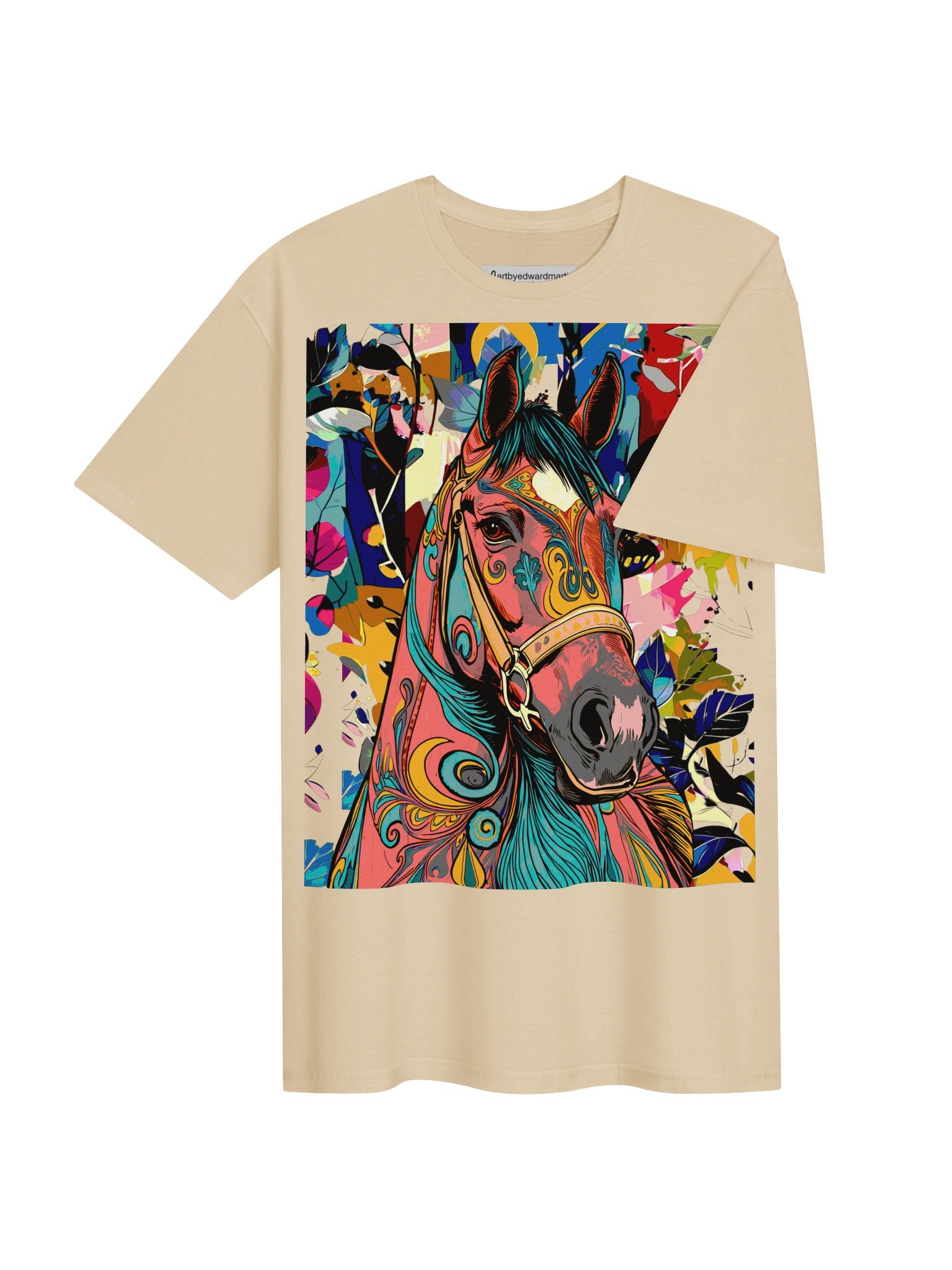Psychedelic Horse Portrait Tee product image (60)