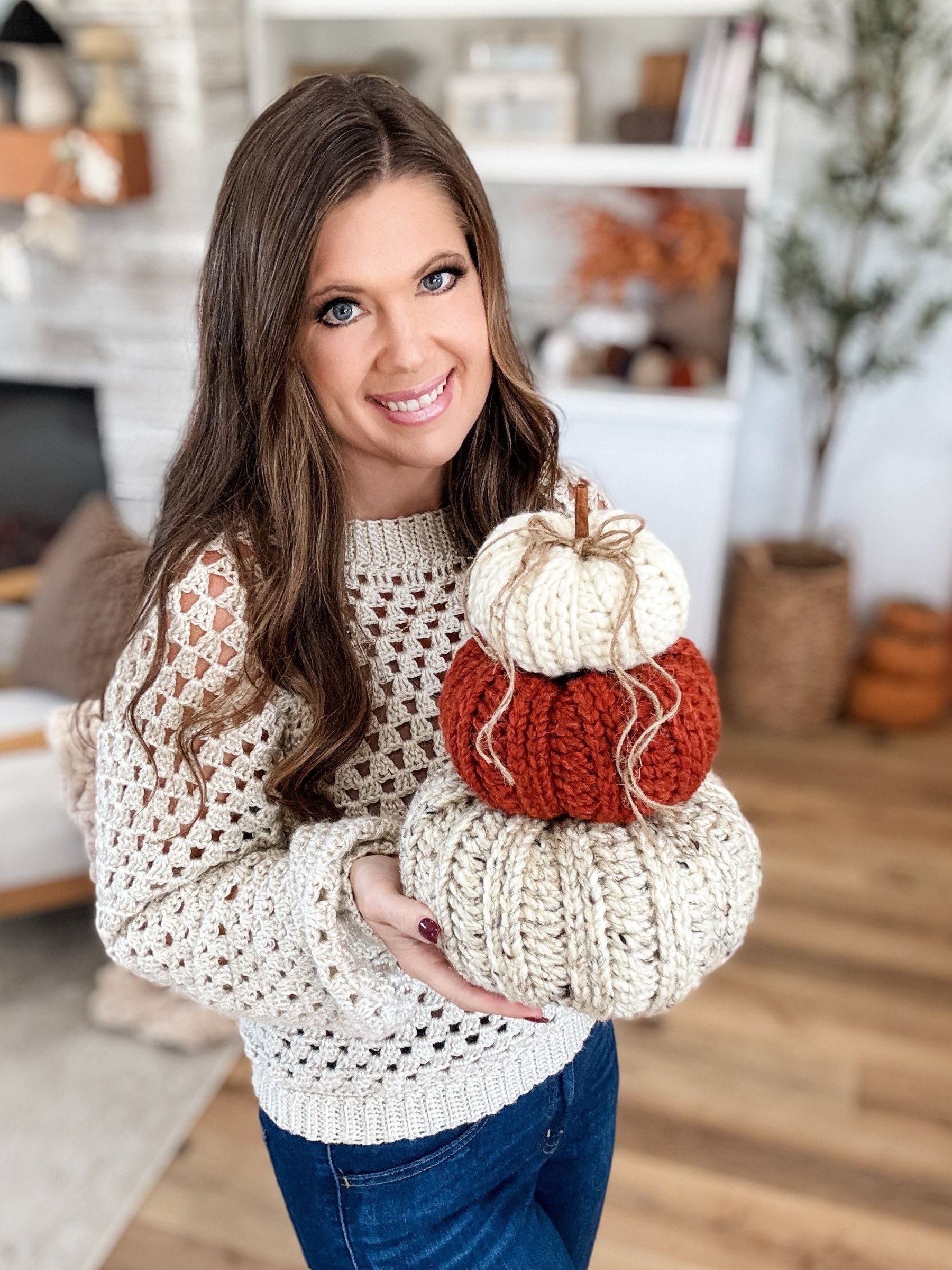 Chunky Harvest Pumpkins Crochet Pattern product image (2)