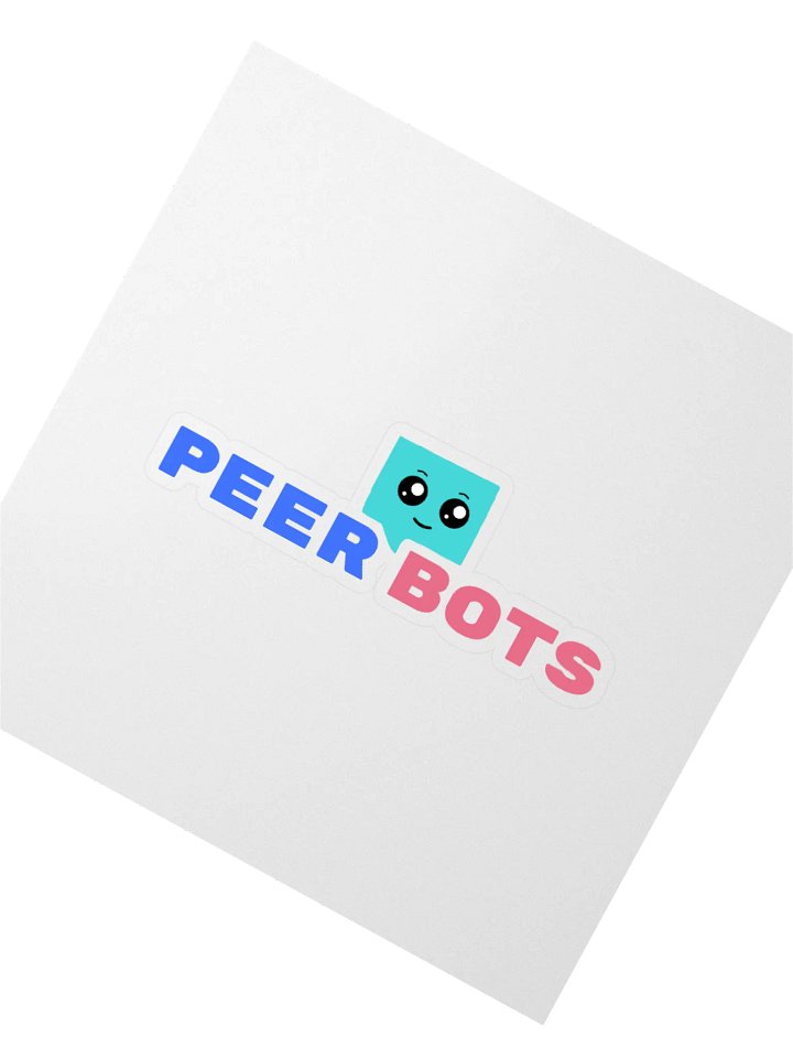 Peerbots Logo Sticker product image (2)