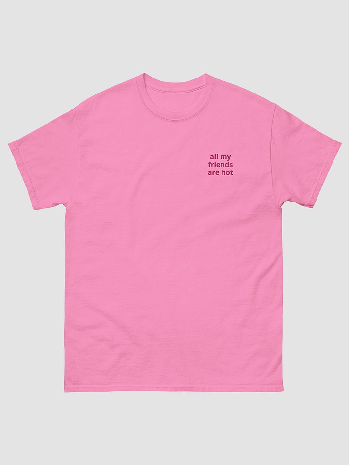 Hot Friends Pink Embroidered T-Shirt product image (1)