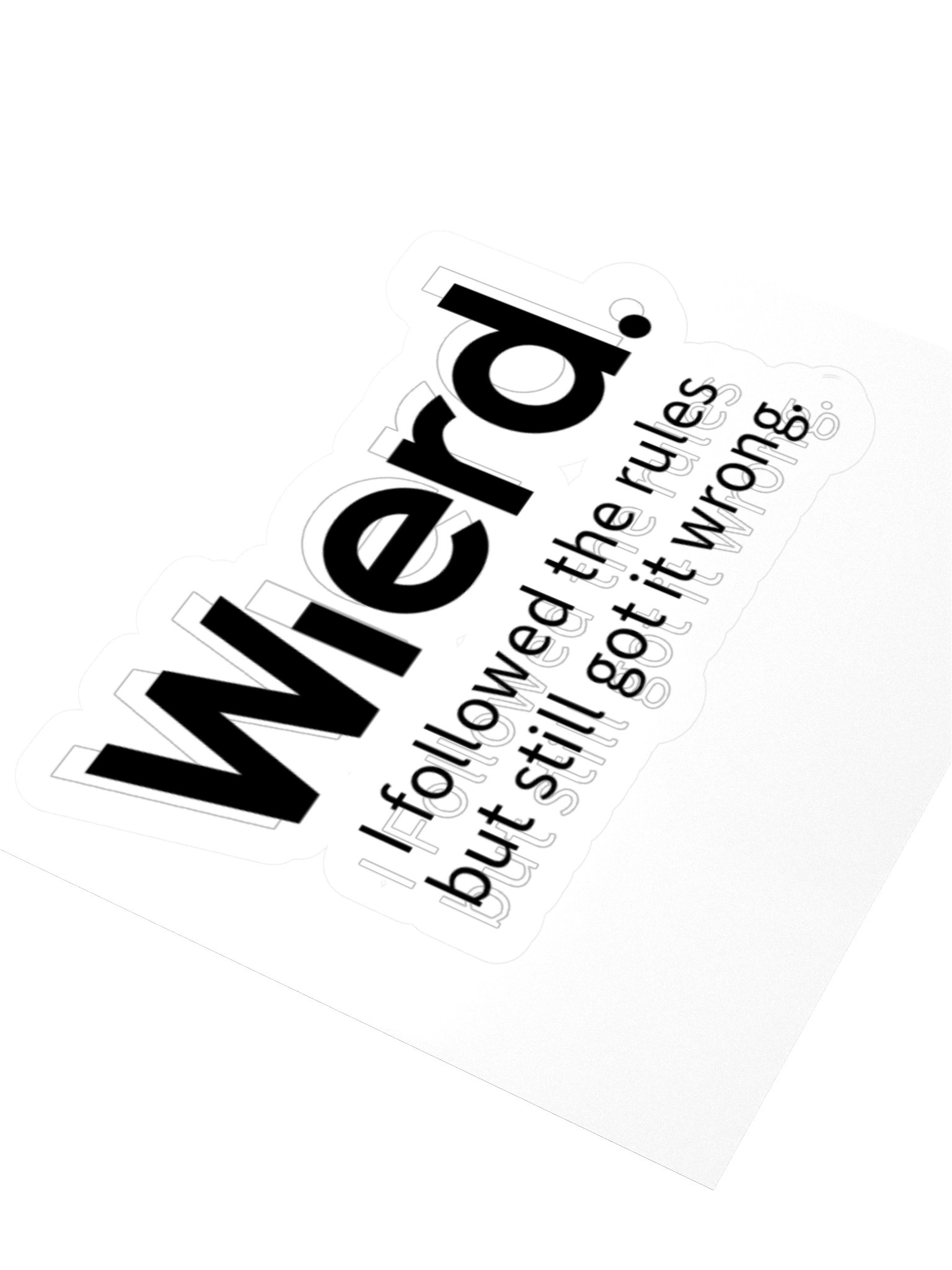 Wierd. product image (7)