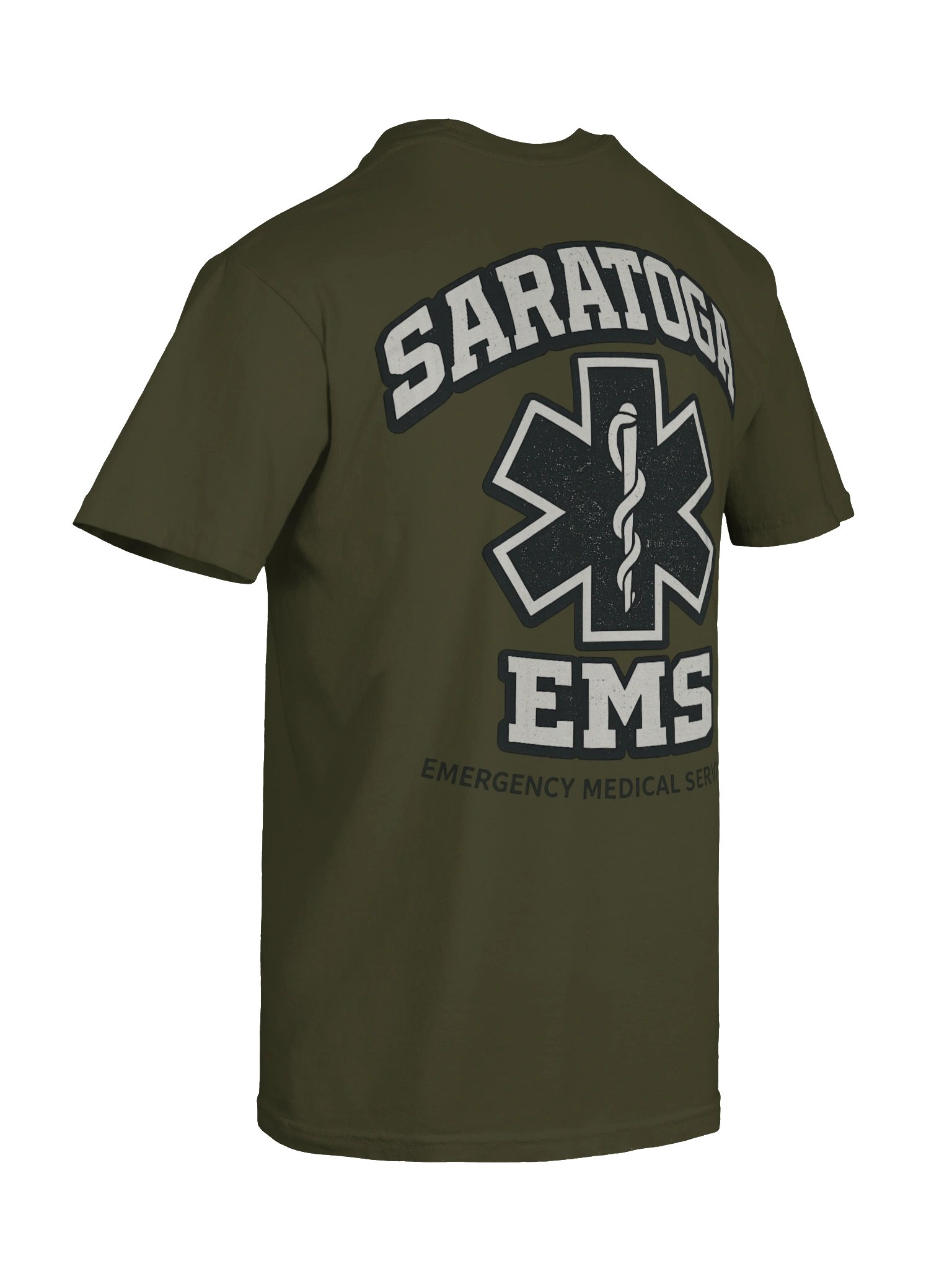 SARATOGA EMS Star of Life T-Shirt product image (86)