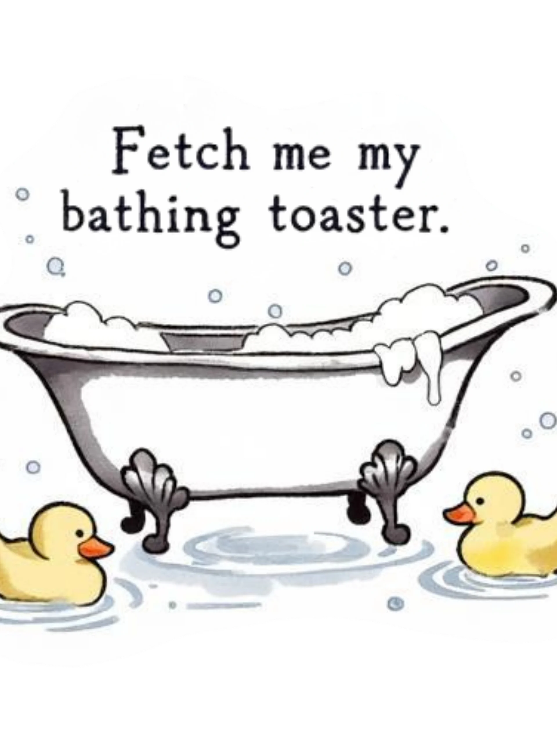 Bathing Toaster magnet product image (2)