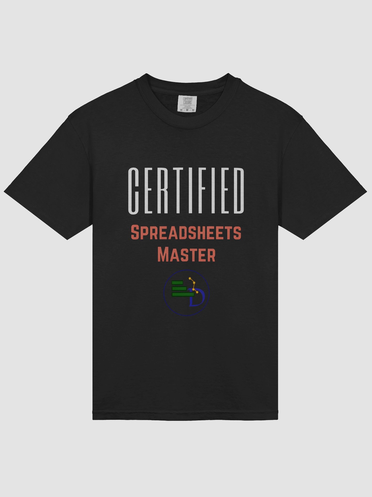Certified Spreadsheets Master - T-shirt product image (3)