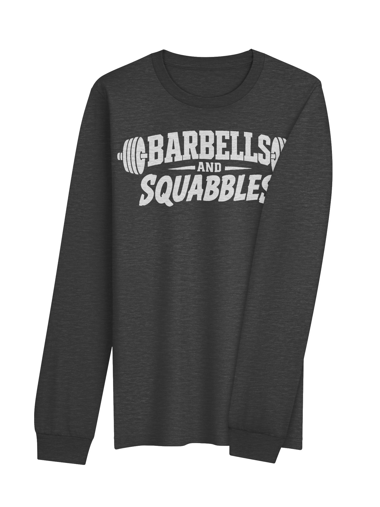 Barbells and Squabbles Logo Long Sleeve Tee product image (26)