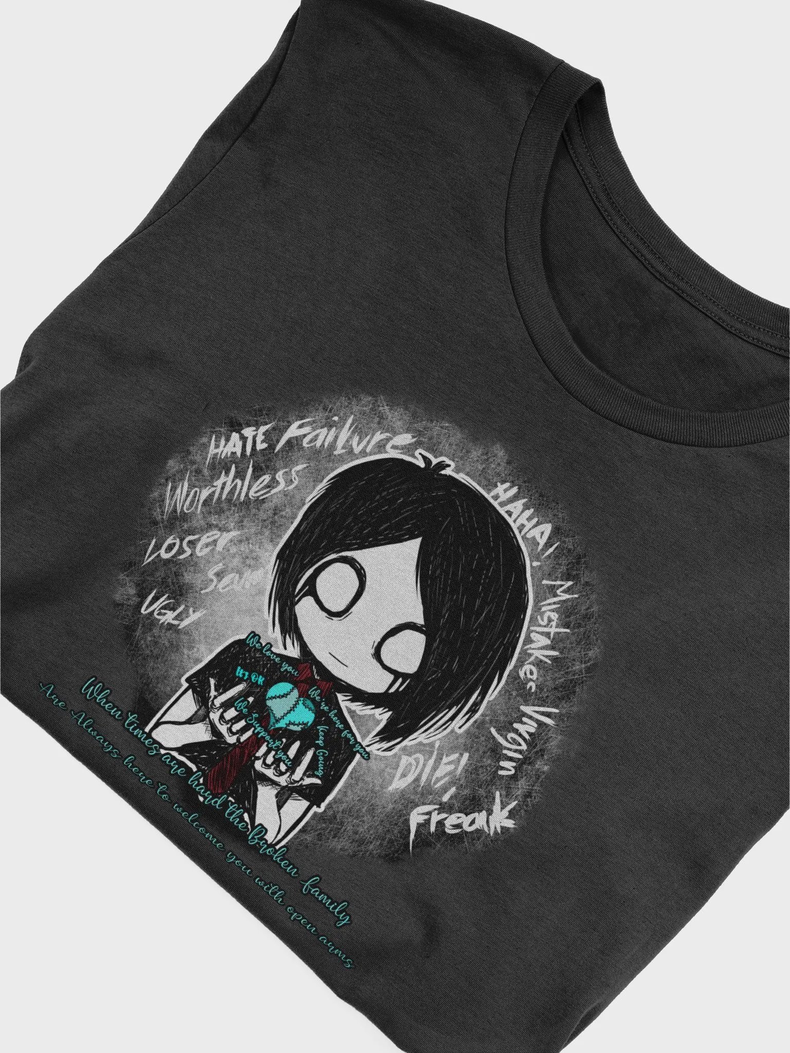 Broken Family Emo Bff Shirt product image (4)