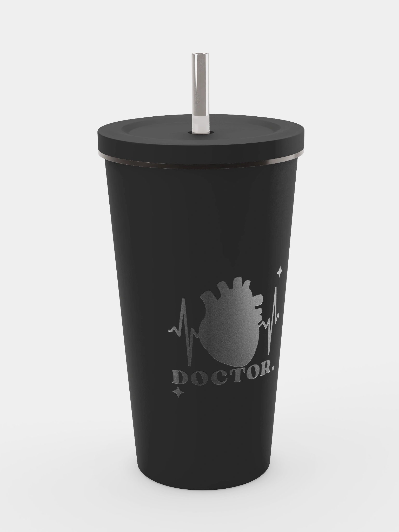 Cardio specialists Insulated Tumbler with Straw product image (4)