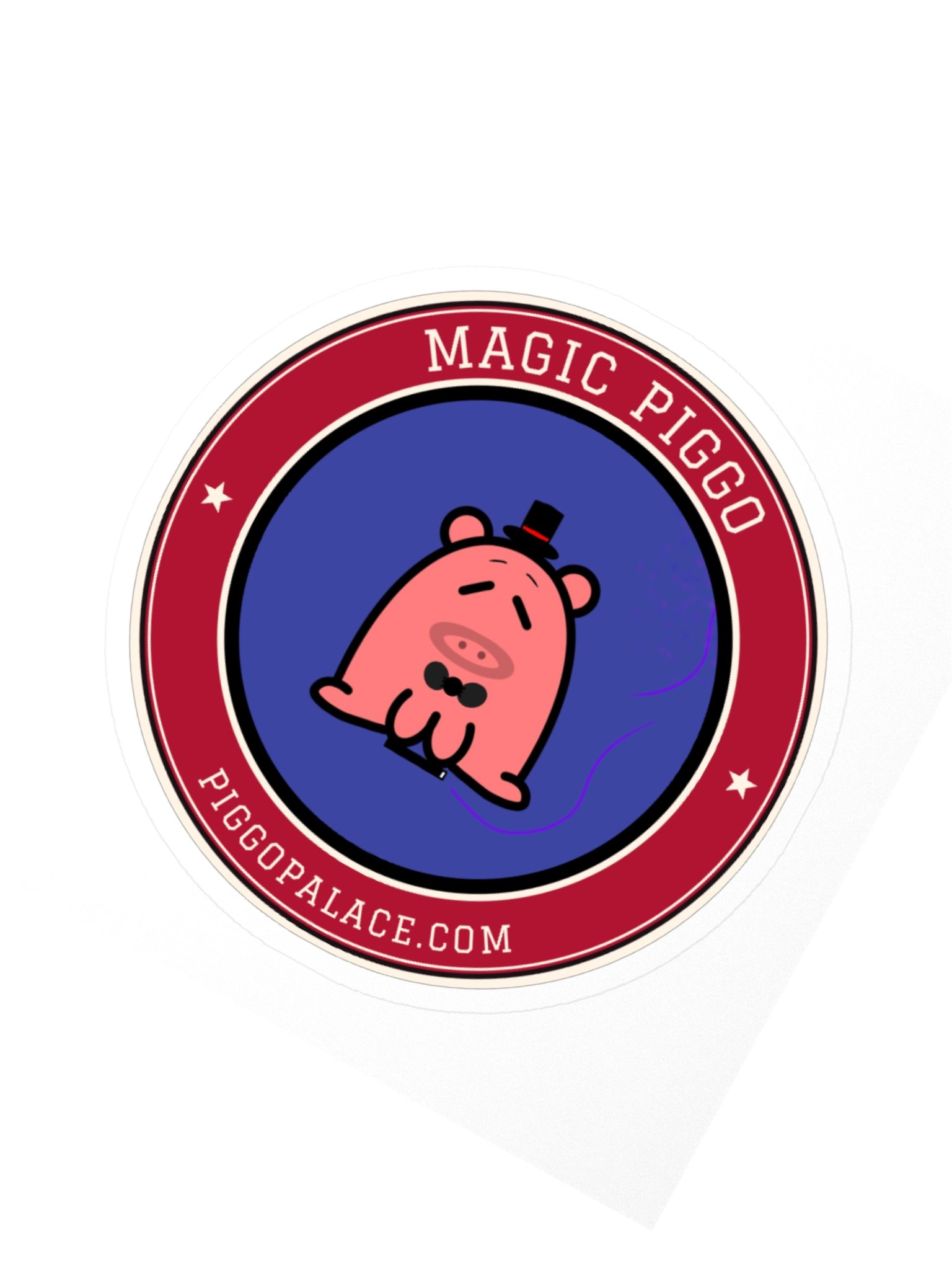 Magic Piggo Varsity Sticker product image (4)