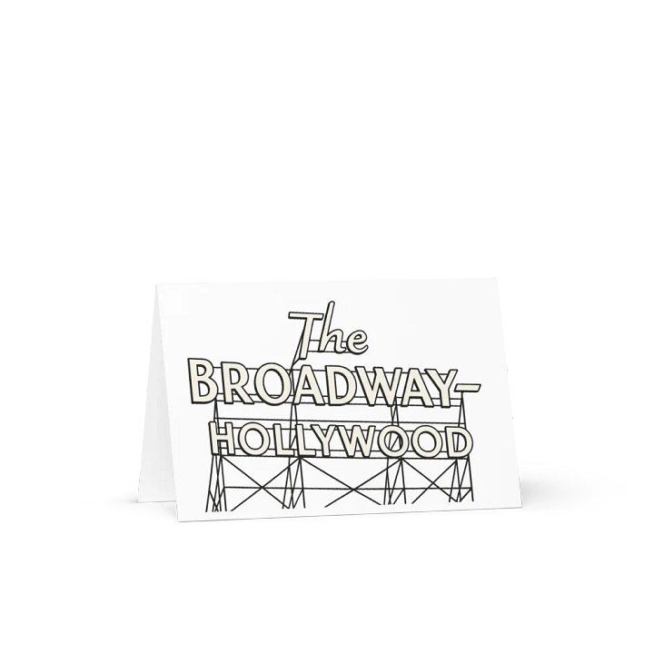 The Broadway Hollywood Sign product image (1)