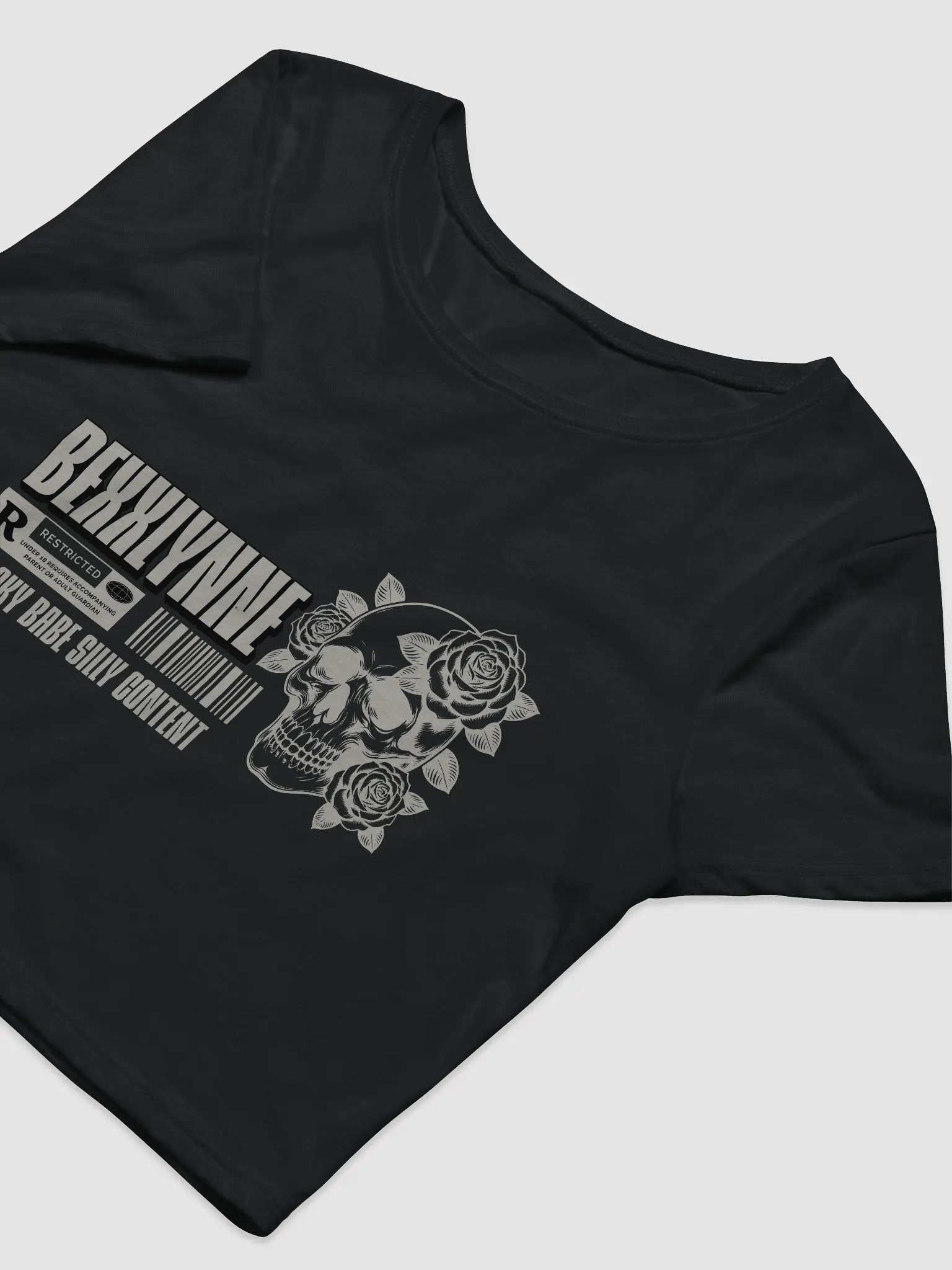 Restricted Content CROPPED T-SHIRT product image (5)