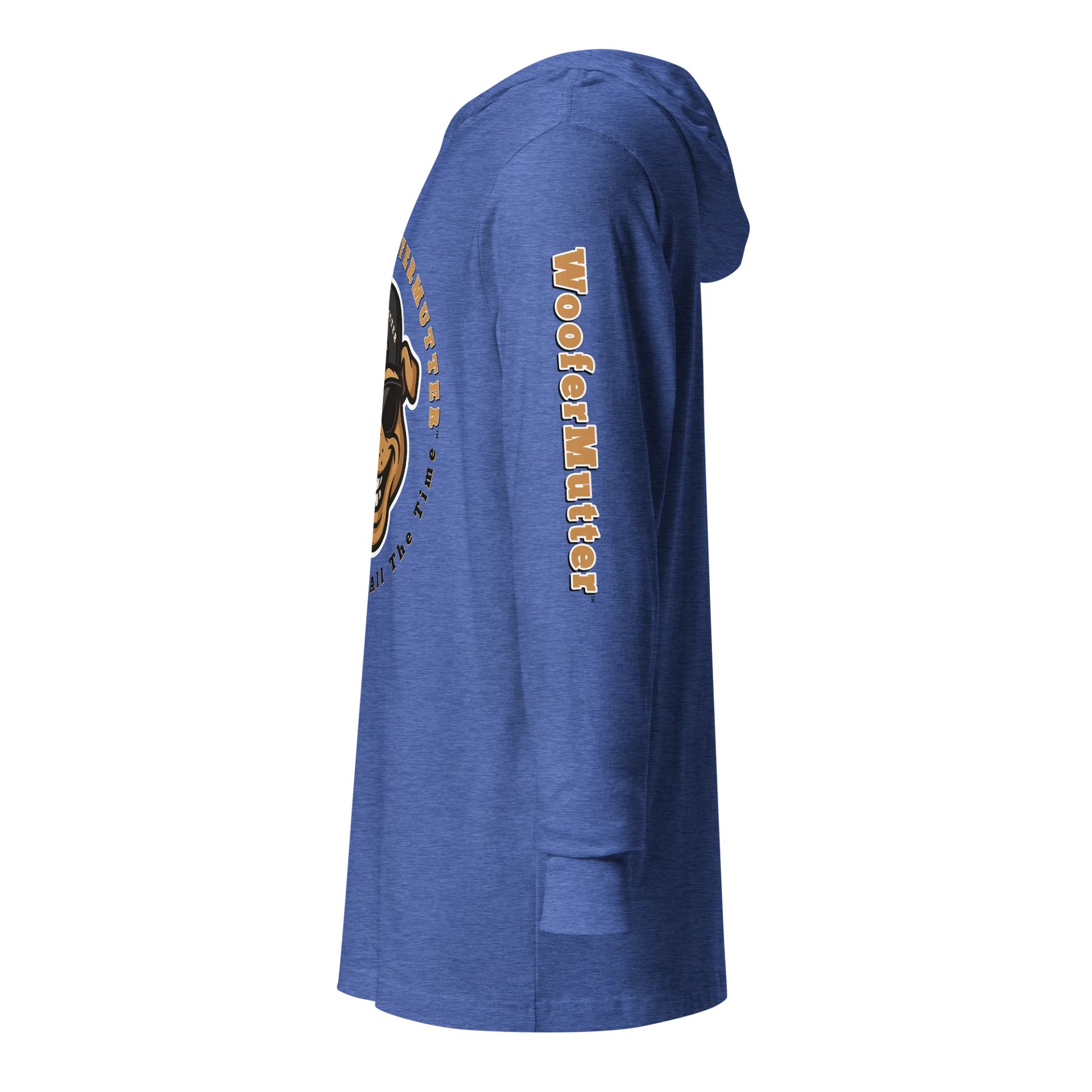 Bulldog Long-sleeve Hooded Tee product image (5)