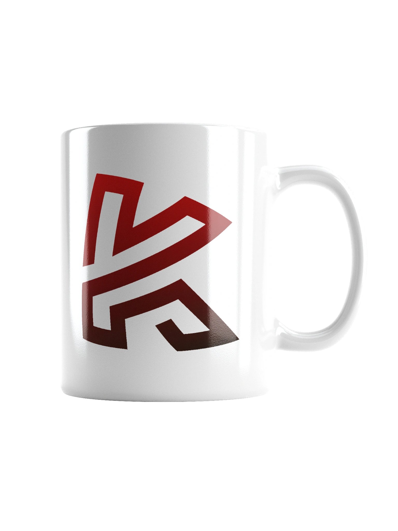 K Logo White Ceramic Mug product image (5)