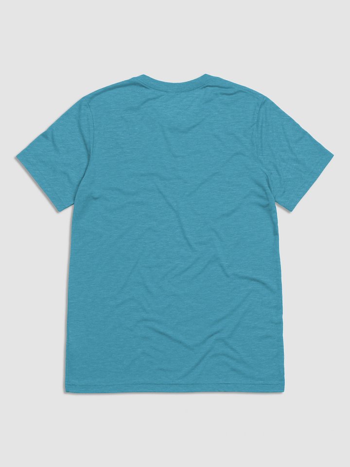 Vintage Scooterola Cartouche Tri-Blend Tee. White product image (2)