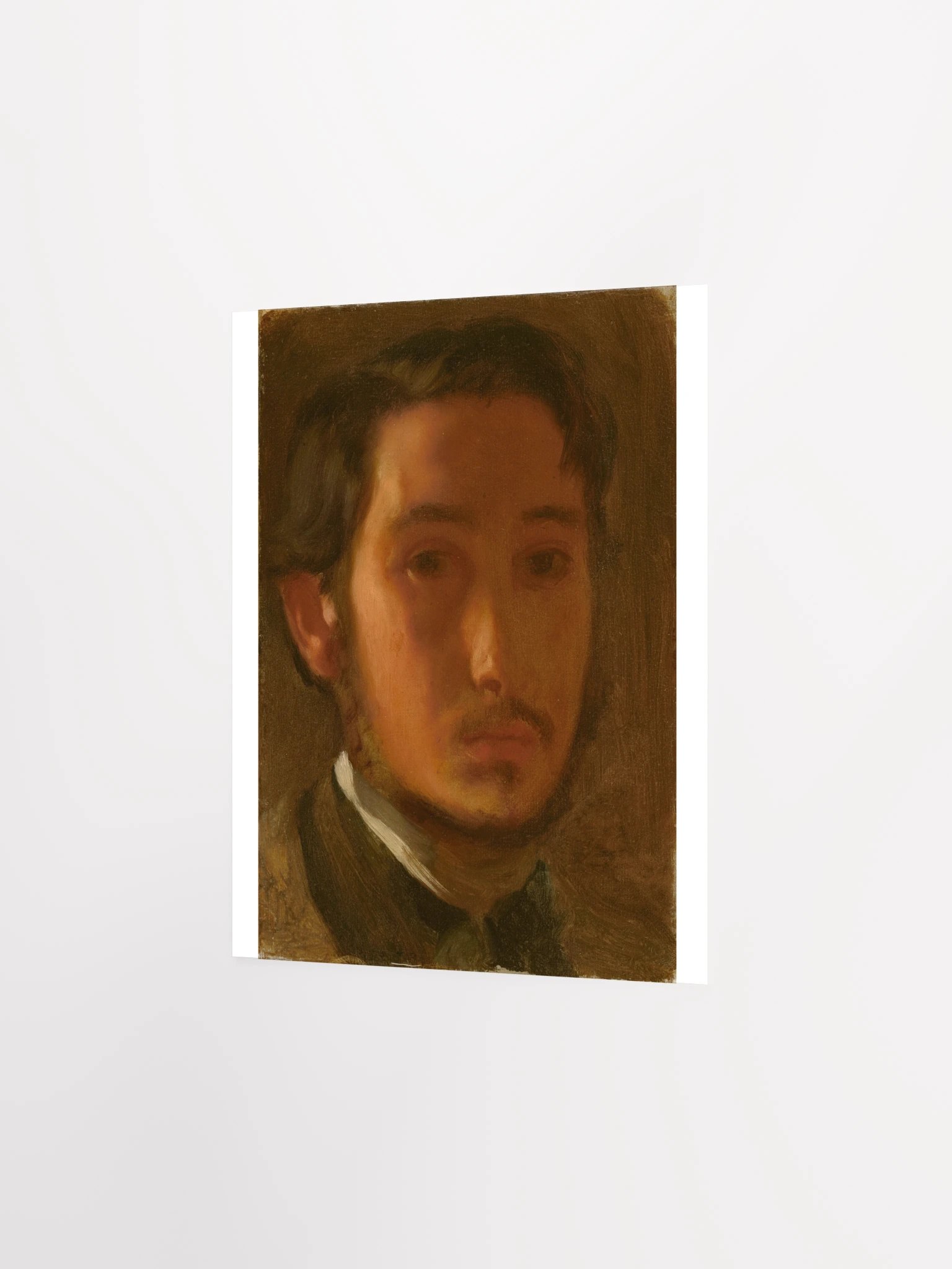 Edgar Degas, Self-Portrait with White Collar (c. 1857) Fine Art Print product image (40)