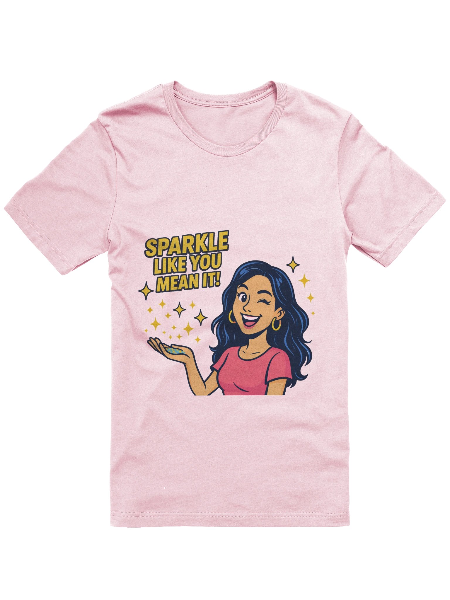 Sparkle Like You Mean It™ Women’s T-Shirt – Bianca Sparkle ✨ product image (5)