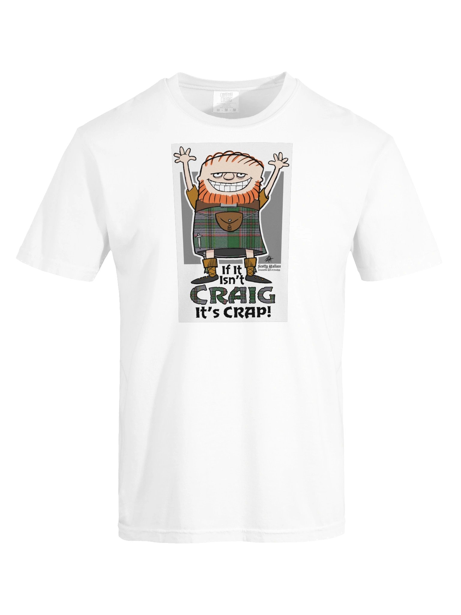 Craig Clan Tartan - Funny Scottish Humor Scotty Wallace product image (243)
